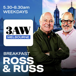 3AW Breakfast with Ross and Russel