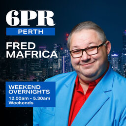 Weekend Overnights with Fred Mafrica
