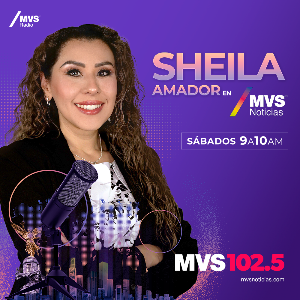 Sheila Amador en MVS Noticias