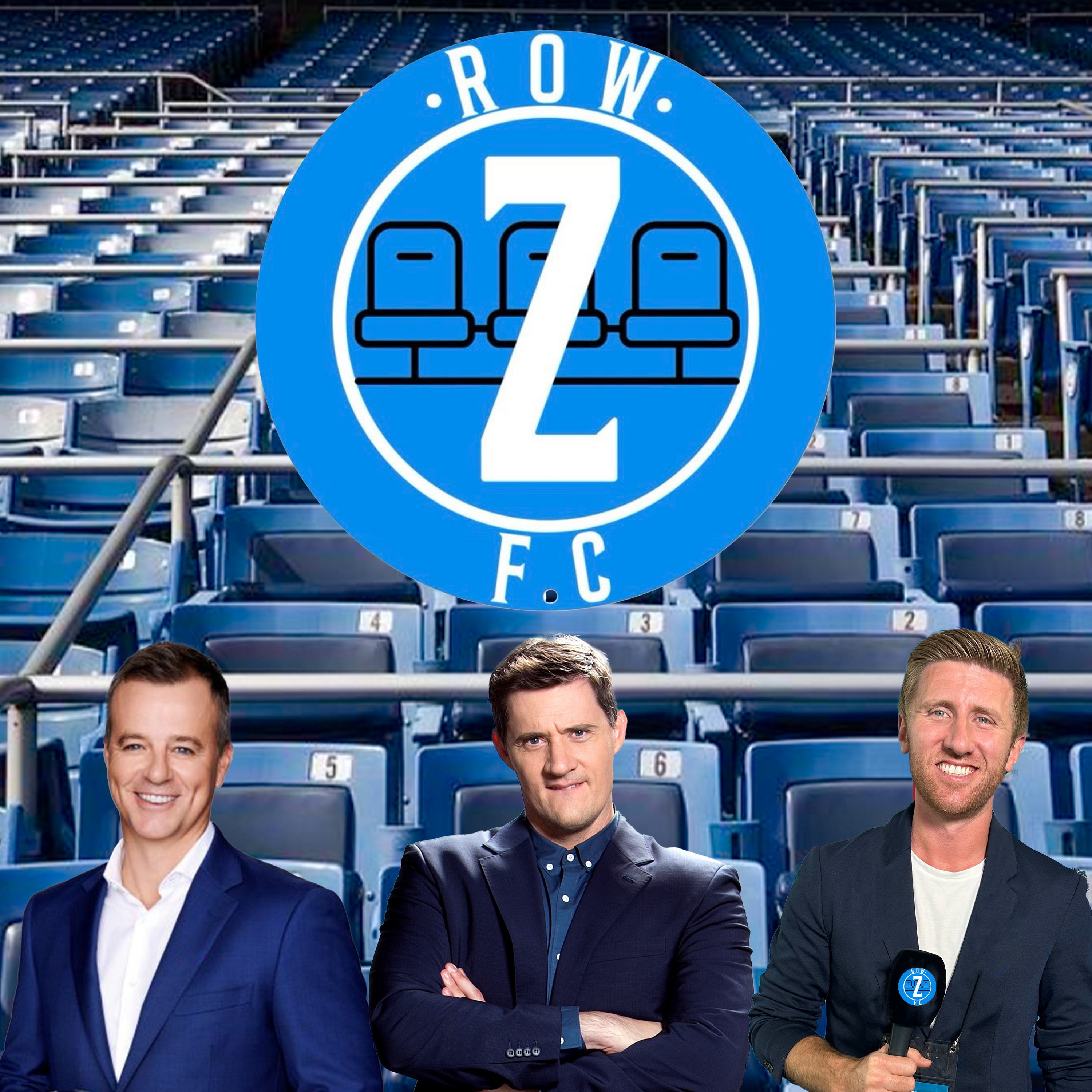 Row Z FC with Adam, James and Ed