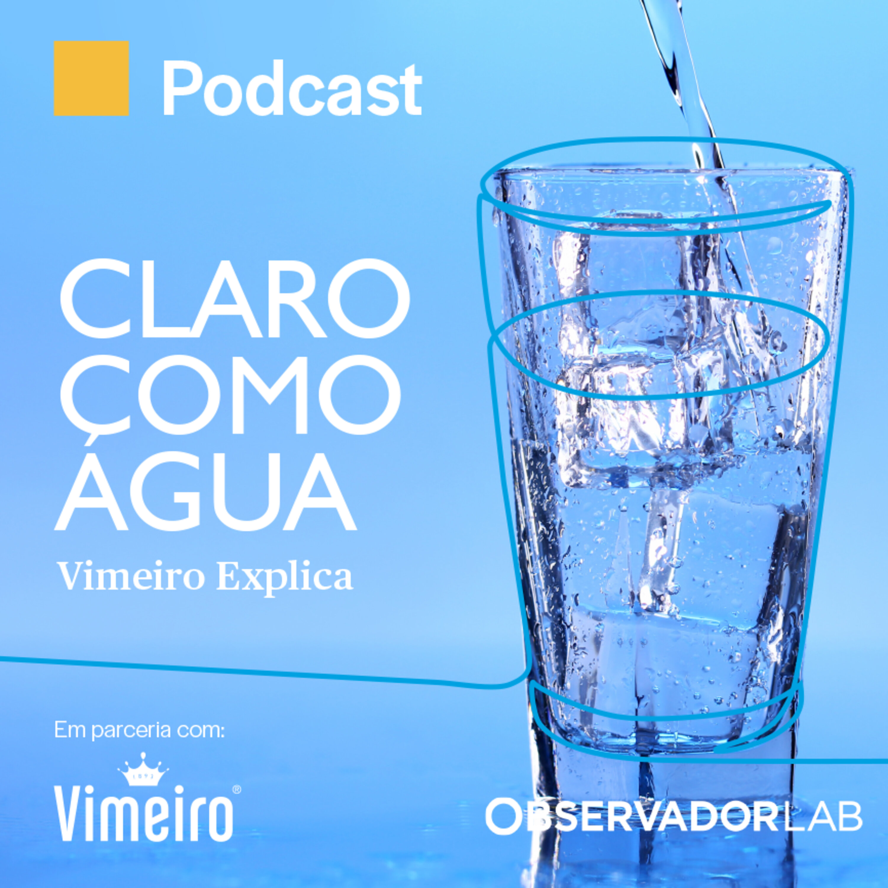 Claro como Água podcast artwork