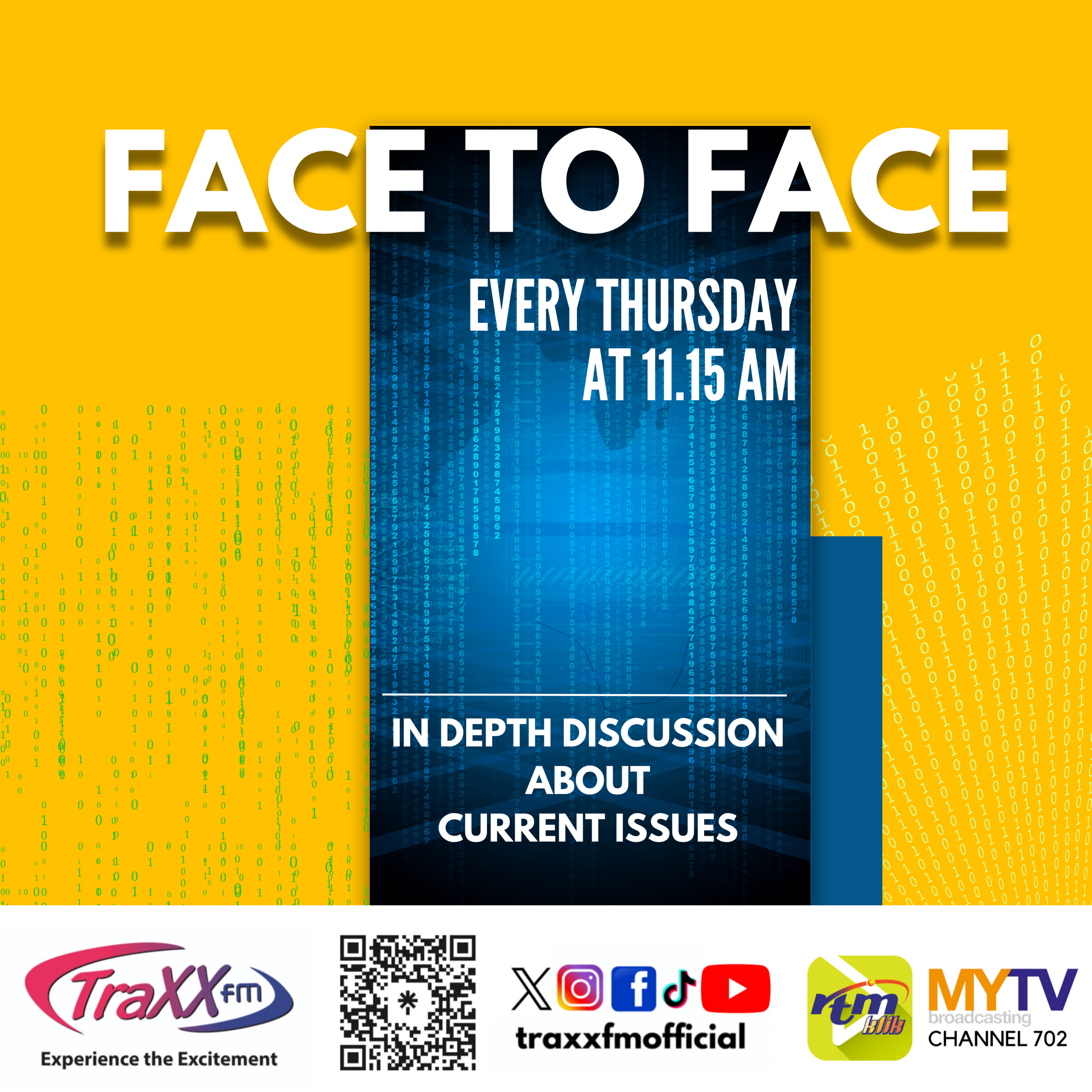 TRAXXfm | FACE TO FACE