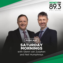 Glenn van Zutphen on Saturday Mornings with Neil Humphreys (9am - 12pm)