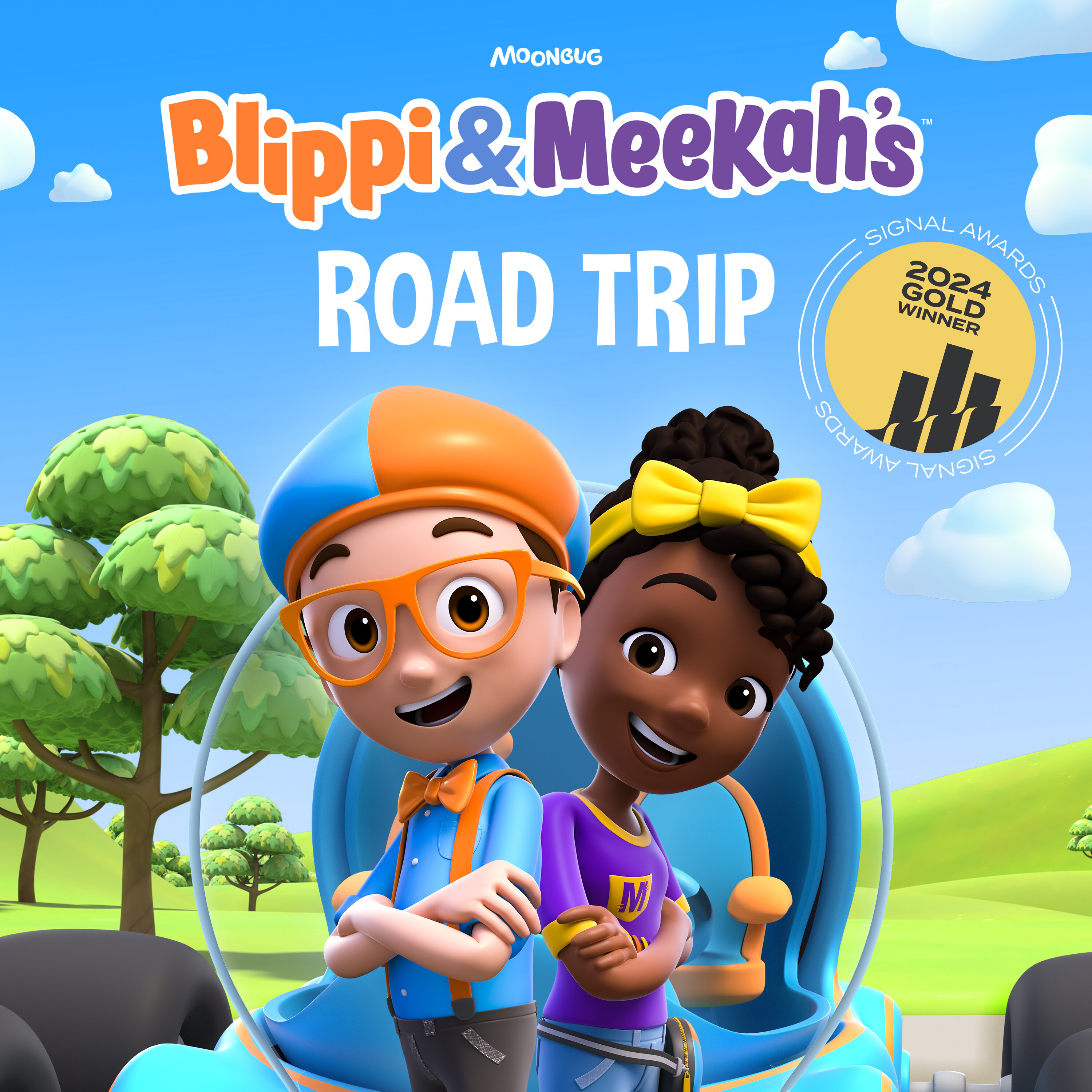 Blippi & Meekah’s Road Trip cover