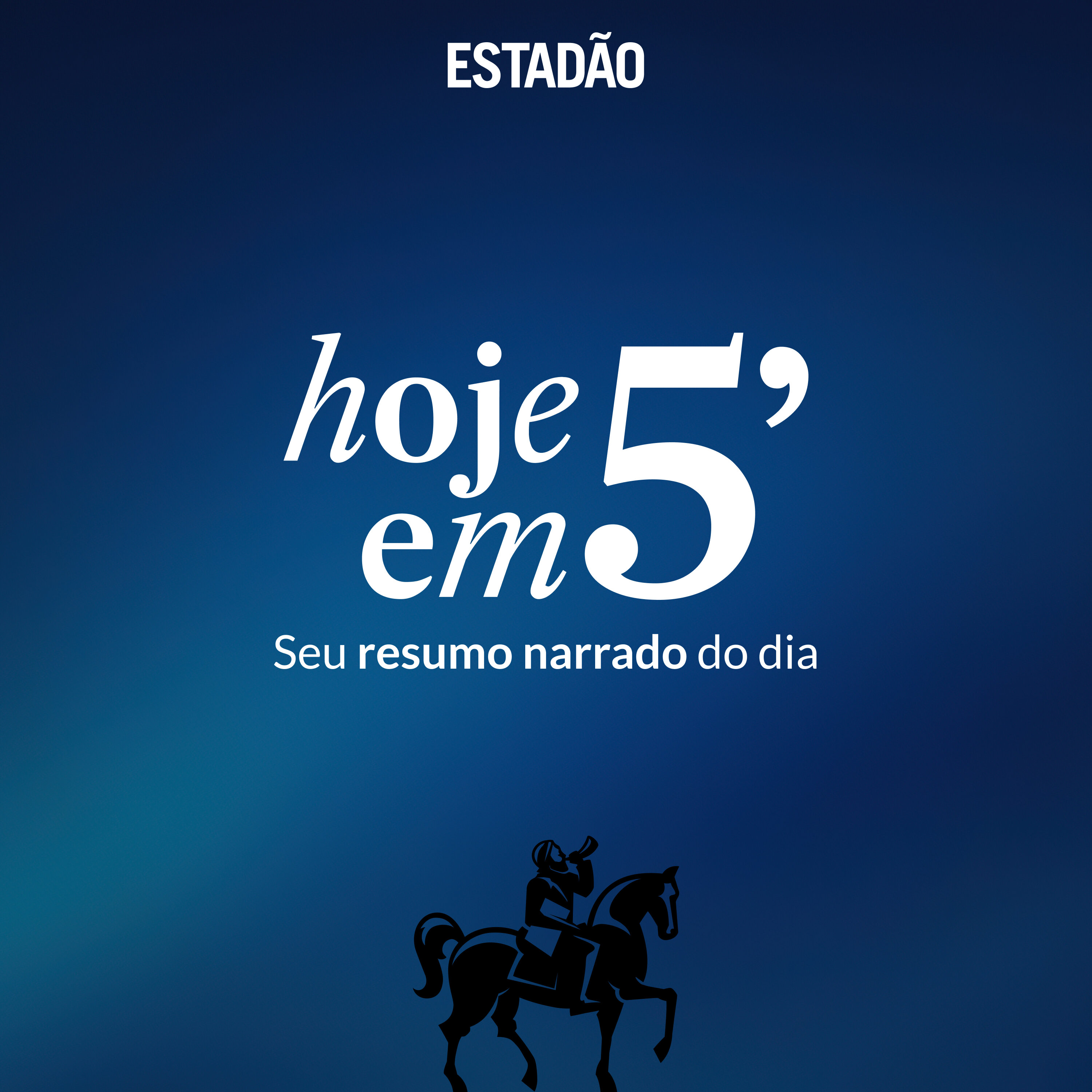Logo of the podcast Hoje em 5' Podcast Hoje em 5'