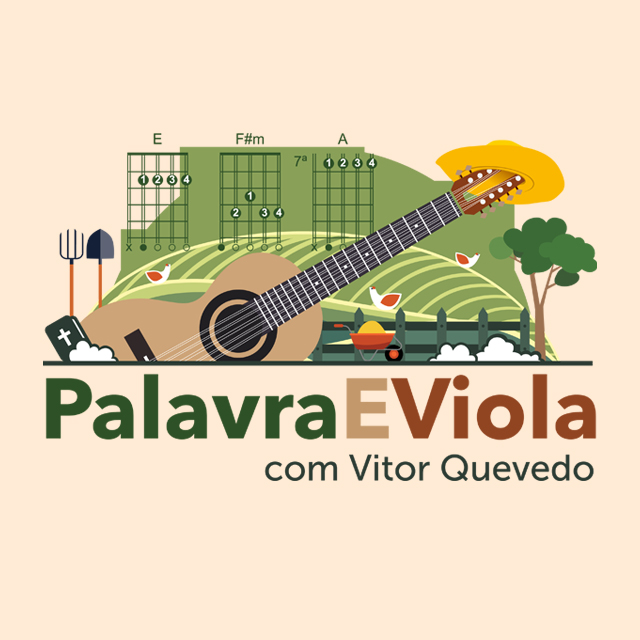 Logo do programa Palavra e Viola