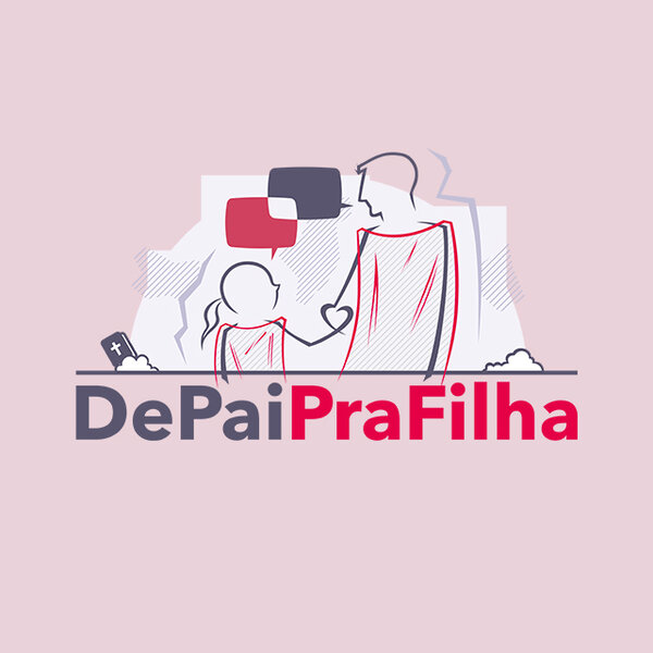 Logo do programa De pai pra filha