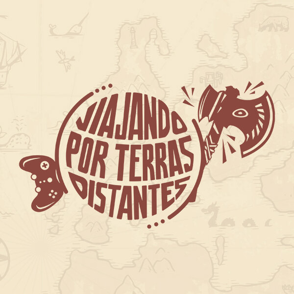 Logo do programa Viajando por Terras Distantes
