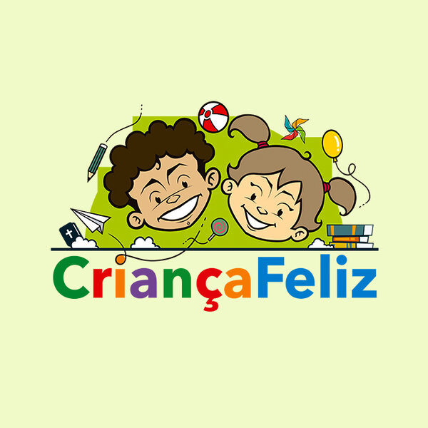 Logo do programa Criança Feliz