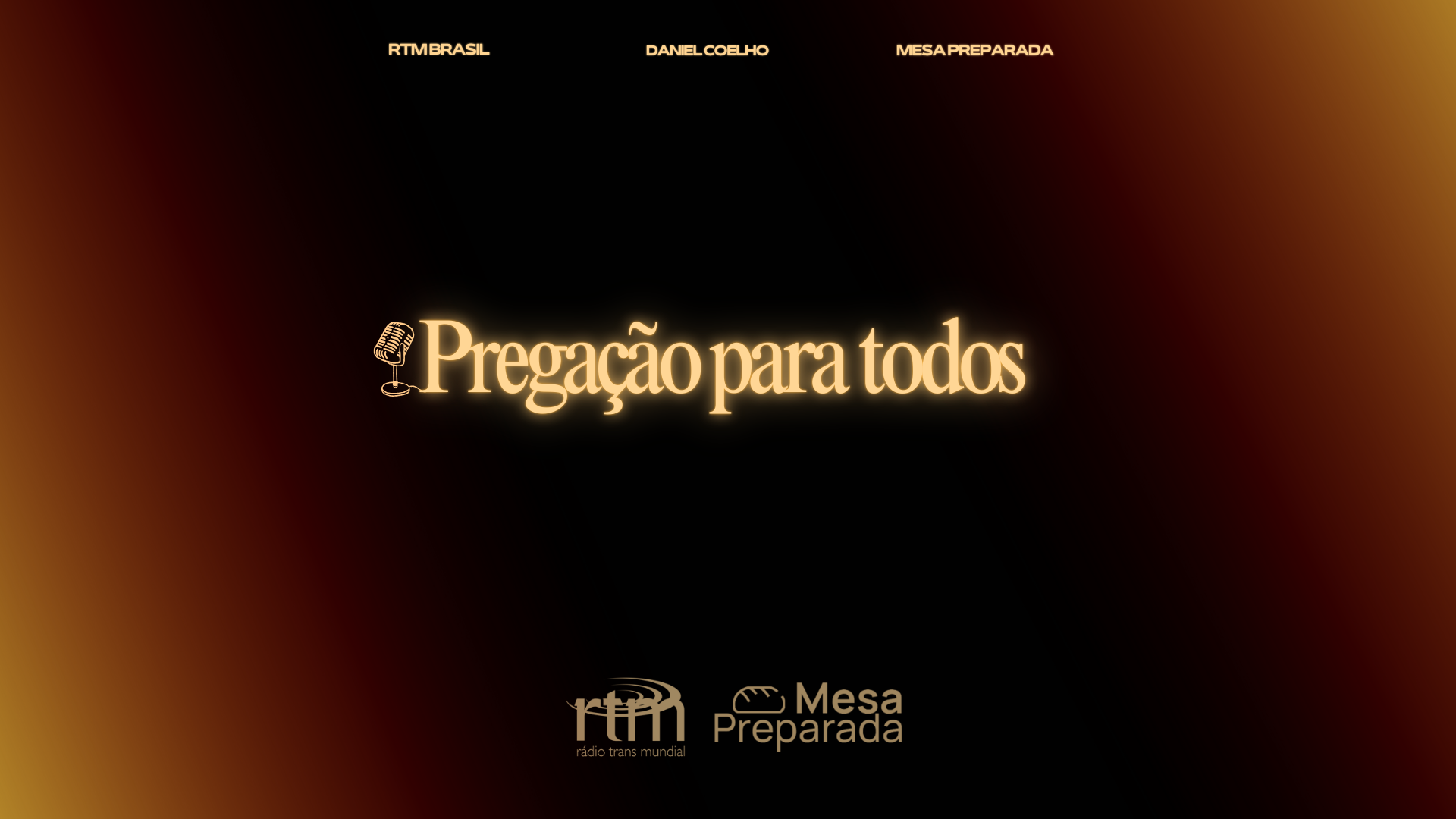 Pregação Para Todos - Daniel Coelho