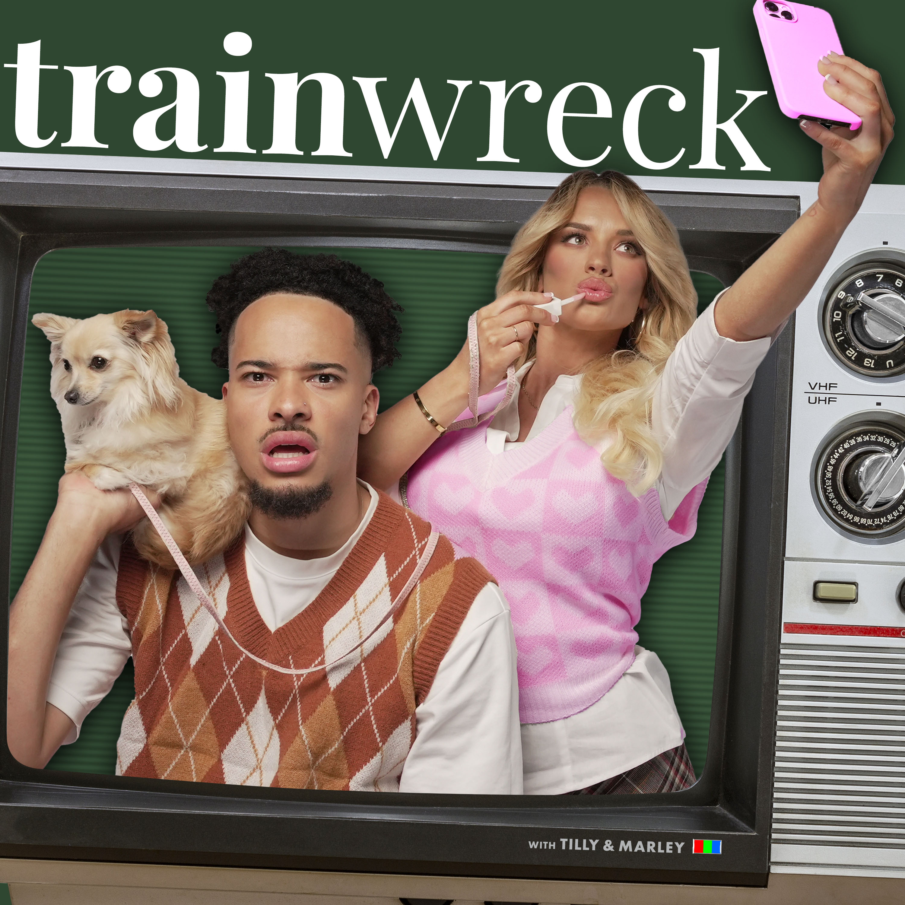 Trainwreck with Tilly and Marley