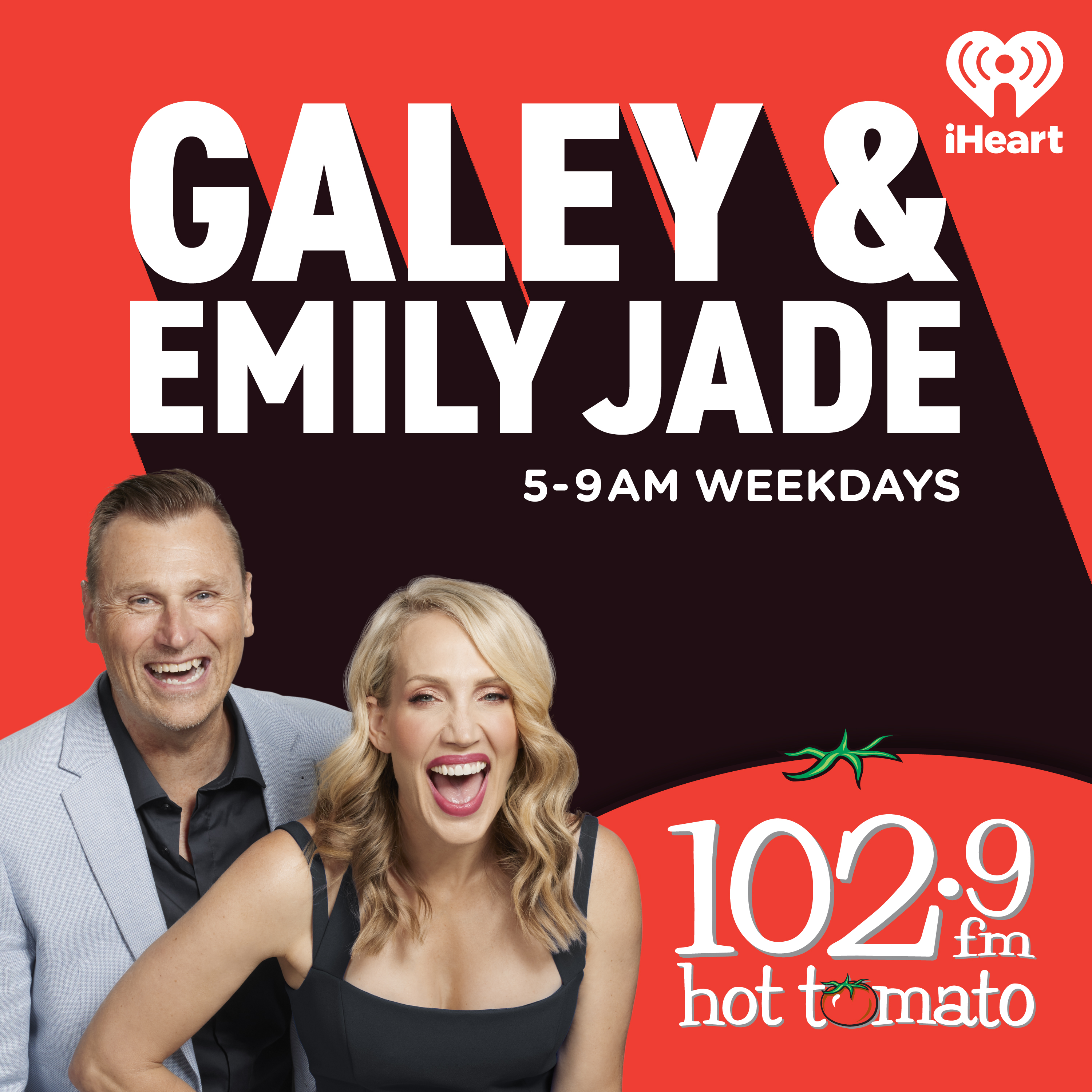 Galey & Emily Jade on 1029 Hot Tomato